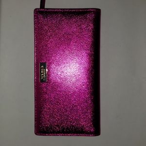 New Kate Spade poppin' pink wallet